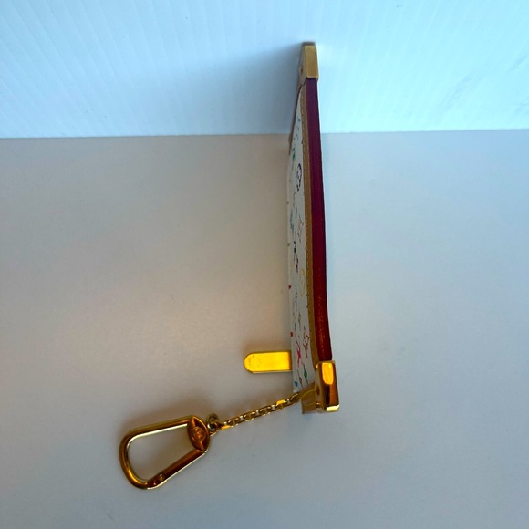 Luis Vuitton Murakami Clés 2003 Keychain Coin-purse - White/Multicolor - Picture 5 of 11